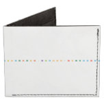 A B C D E F G H I J K L M N O P Q R S T U V W X Y Z
   Wallet Tyvek® Billfold Wallet