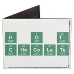 H O T
 CHOCOLATE  Wallet Tyvek® Billfold Wallet