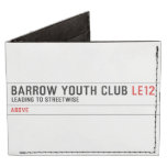BARROW YOUTH CLUB  Wallet Tyvek® Billfold Wallet