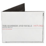 The Hammer And Sickle   Wallet Tyvek® Billfold Wallet