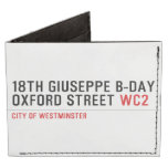18th Giuseppe B-Day OXFORD STREET  Wallet Tyvek® Billfold Wallet