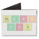 Thank
  You  Wallet Tyvek® Billfold Wallet