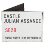 CASTLE  JULIAN ASSANGE    Wallet Tyvek® Billfold Wallet