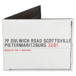 19 dulwich road scottsville  pietermaritzburg  Wallet Tyvek® Billfold Wallet