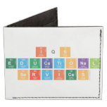 IQs
 EDUCATIONAL
 SERVICES  Wallet Tyvek® Billfold Wallet