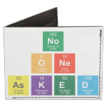 no 
 one 
 asked  Wallet Tyvek® Billfold Wallet