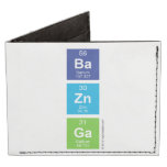 Ba
 Zn
 Ga  Wallet Tyvek® Billfold Wallet