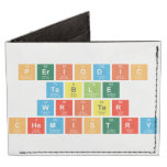 Periodic
 Table
 Writer
 Chemistry  Wallet Tyvek® Billfold Wallet