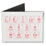 Leilani
 Alsun 
 Wallace  Wallet Tyvek® Billfold Wallet