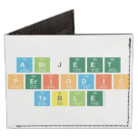 Abijeet
 periodic
 table  Wallet Tyvek® Billfold Wallet
