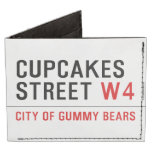cupcakes Street  Wallet Tyvek® Billfold Wallet