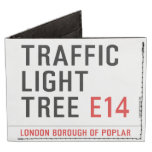 traffic light tree  Wallet Tyvek® Billfold Wallet