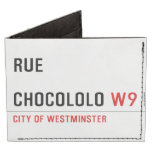 Rue  chocololo  Wallet Tyvek® Billfold Wallet