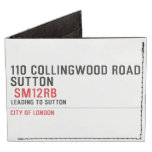 110 collingwood road  Sutton    Wallet Tyvek® Billfold Wallet