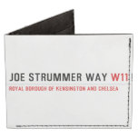 Joe Strummer Way  Wallet Tyvek® Billfold Wallet