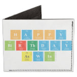 Happy
 Birthday 
 Aswin  Wallet Tyvek® Billfold Wallet