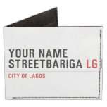 Your Name StreetBariga  Wallet Tyvek® Billfold Wallet