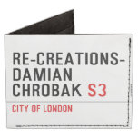 Re-creations- Damian  Chrobak  Wallet Tyvek® Billfold Wallet