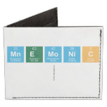 mnemonic
   Wallet Tyvek® Billfold Wallet