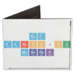 ruz 
 daneshjou
  mobarak  Wallet Tyvek® Billfold Wallet