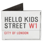 Hello kids  Street  Wallet Tyvek® Billfold Wallet