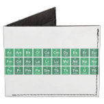 AcAmBkCfCeCmDyEsErEu
 FmGdHoLaLrLuMdNdNpNo
 PuPrPmPaSmTbThTmUYb  Wallet Tyvek® Billfold Wallet
