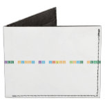 free happy life vision love peace  Wallet Tyvek® Billfold Wallet
