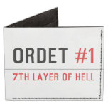 ORDET  Wallet Tyvek® Billfold Wallet