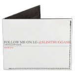 FOLLOW ME ON I.G  Wallet Tyvek® Billfold Wallet