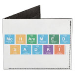 Mohammed
 sadki  Wallet Tyvek® Billfold Wallet