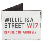 willie isa Street  Wallet Tyvek® Billfold Wallet