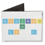 Restaurante
 La 
 Doña  Wallet Tyvek® Billfold Wallet