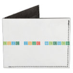 Love your molecules  Wallet Tyvek® Billfold Wallet