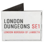 london dungeons  Wallet Tyvek® Billfold Wallet