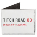 TITCH ROAD  Wallet Tyvek® Billfold Wallet