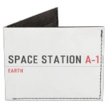 Space Station  Wallet Tyvek® Billfold Wallet