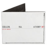 COLLEN.             KA.                 ATHINY  Wallet Tyvek® Billfold Wallet