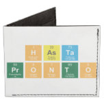Hasta    
 pronto   Wallet Tyvek® Billfold Wallet
