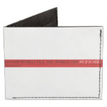 Boomieworld till the world end  Wallet Tyvek® Billfold Wallet