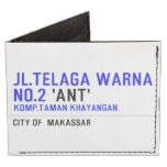 jl.telaga warna no.2  Wallet Tyvek® Billfold Wallet