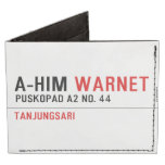 A-HIM  Wallet Tyvek® Billfold Wallet
