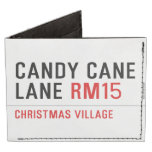 Candy Cane Lane  Wallet Tyvek® Billfold Wallet