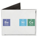 Be Nice  Wallet Tyvek® Billfold Wallet