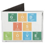God
 is
 love  Wallet Tyvek® Billfold Wallet
