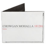 Chowgan mohalla  Wallet Tyvek® Billfold Wallet