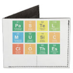 Pastel 
 music
 clothes
   Wallet Tyvek® Billfold Wallet