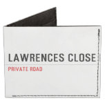 Lawrences CLose  Wallet Tyvek® Billfold Wallet