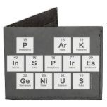 P aRK
 INSPIRES
 GENIUS  Wallet Tyvek® Billfold Wallet