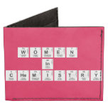 WOMEN 
 IN 
 CHEMISTRY  Wallet Tyvek® Billfold Wallet