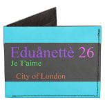 Eduånettè  Wallet Tyvek® Billfold Wallet